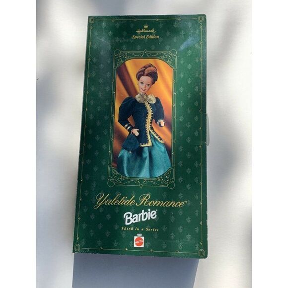 Vintage 1996 Barbie 15621 Hallmark Yuletide NEW - Picture 3 of 9